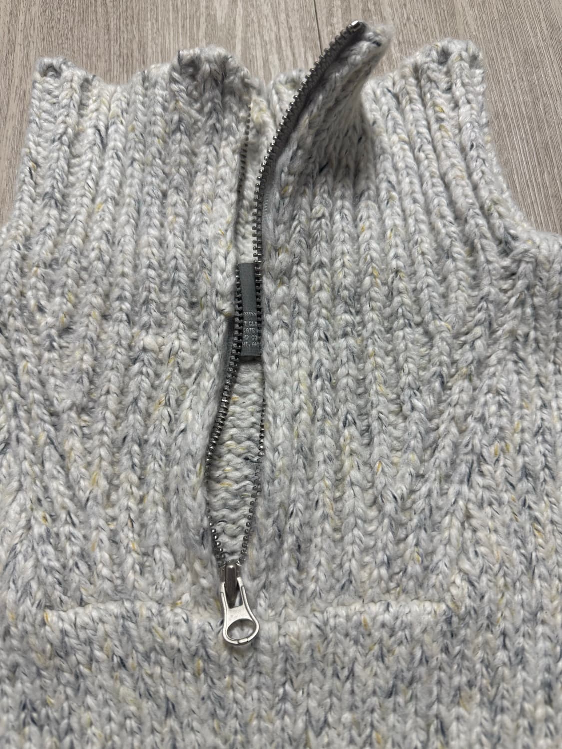 이지 폴라 풀업 니트 (free) 상품이미지3