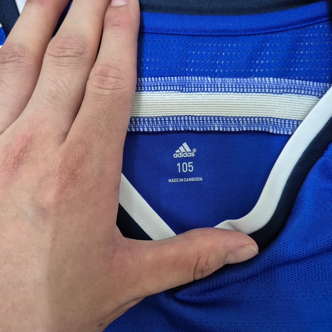 아디다스 삼성SDS 남성 숄더라인 82번 반팔 축구 유니폼 상품이미지7