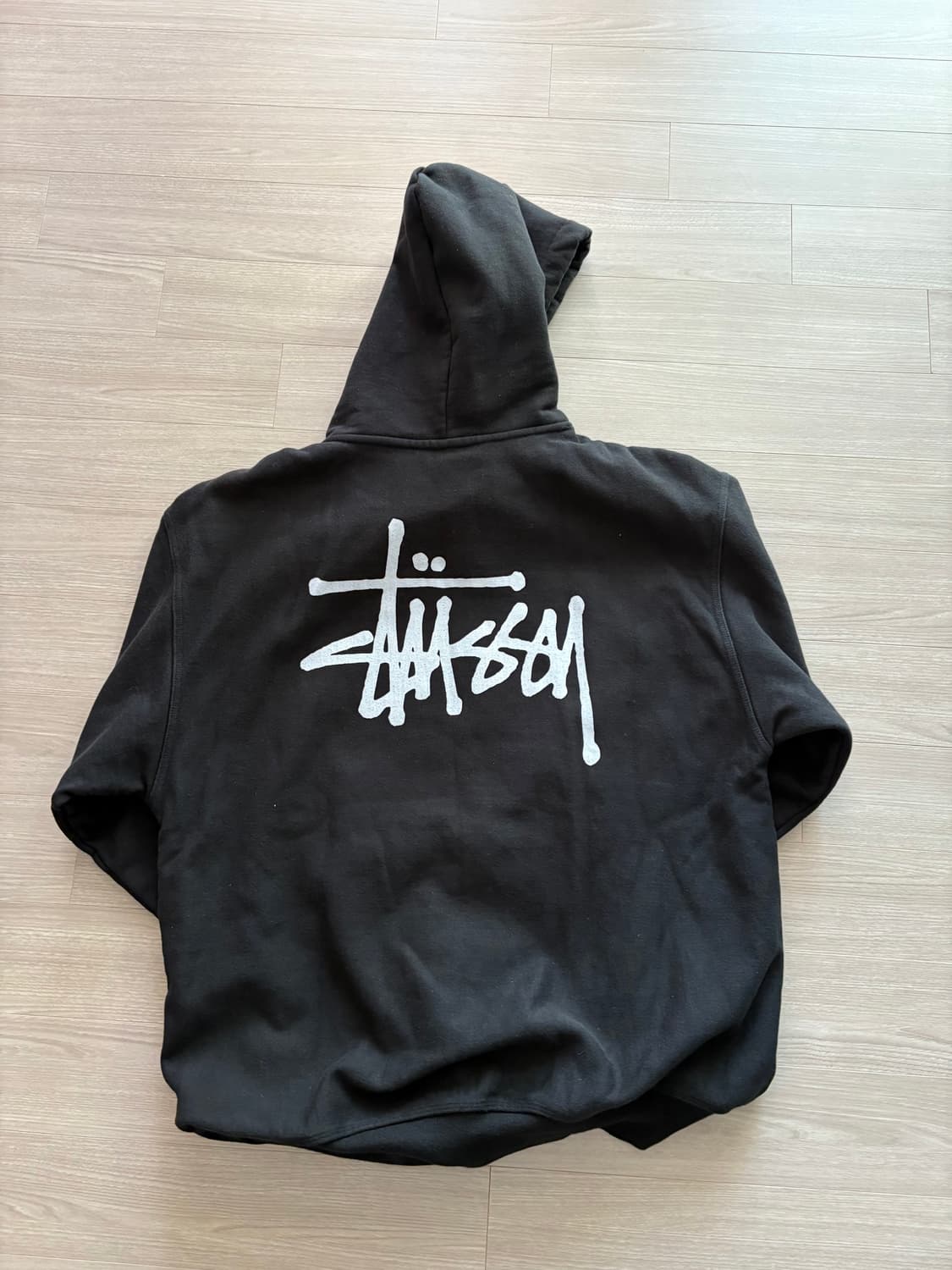 스투시 베이직 로고 후드티 L 상품이미지1