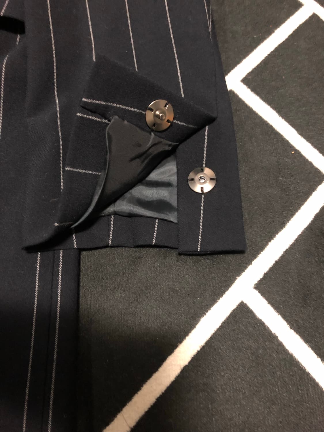 (새제품80%할인초특가)리버클래시 더블레스트라이프 코트/옴므 준지 우영미 상품이미지4