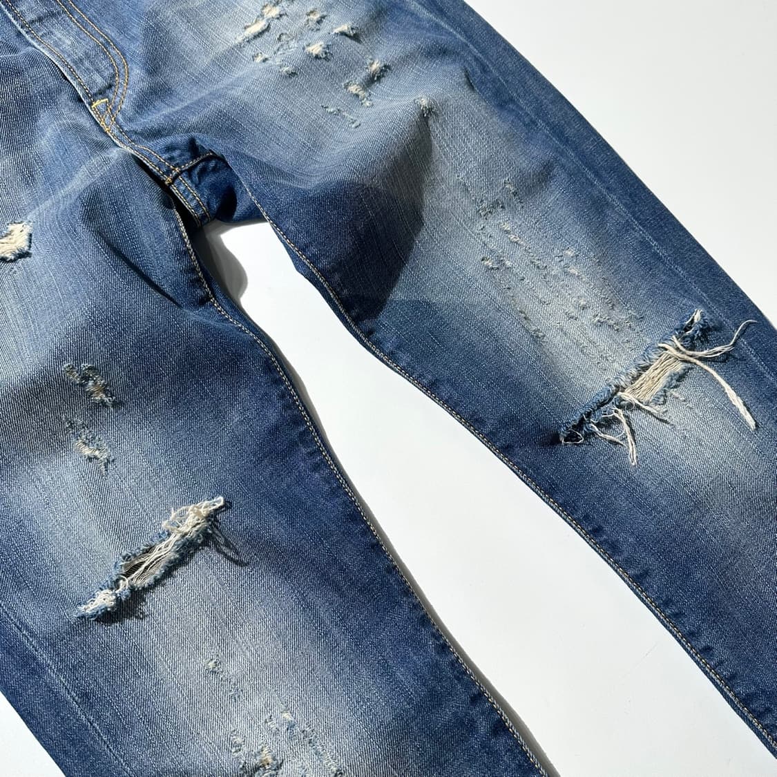 (매장판) R13 알써틴 디스트로이드 데님 팬츠 상품이미지8