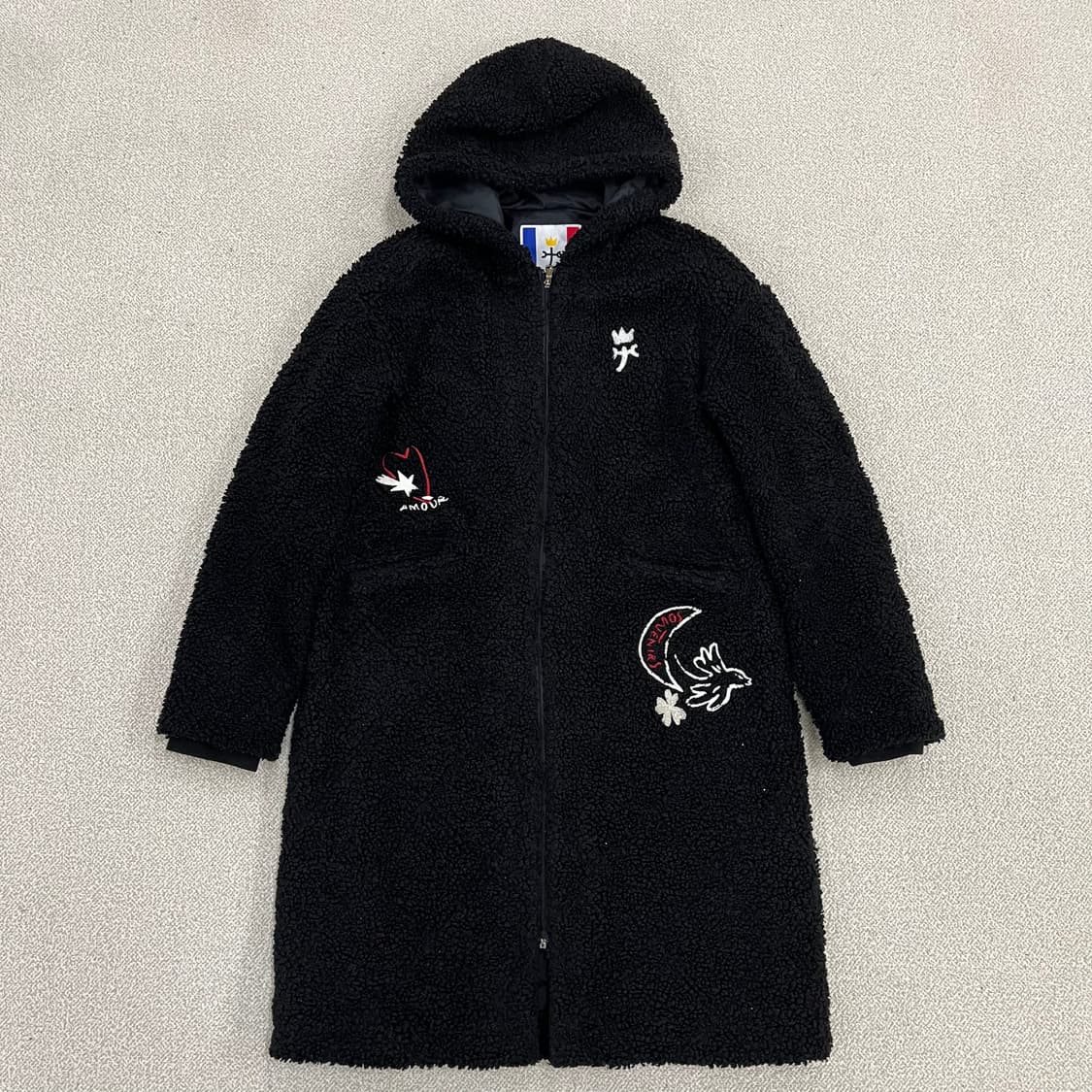 [90] 까스텔바작 골프 후드 플리스 패딩 점퍼 자켓 0105M1 상품이미지1