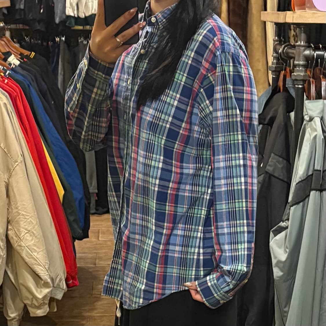 [HI] Polo 폴로 긴팔 체크 셔츠 상품이미지3