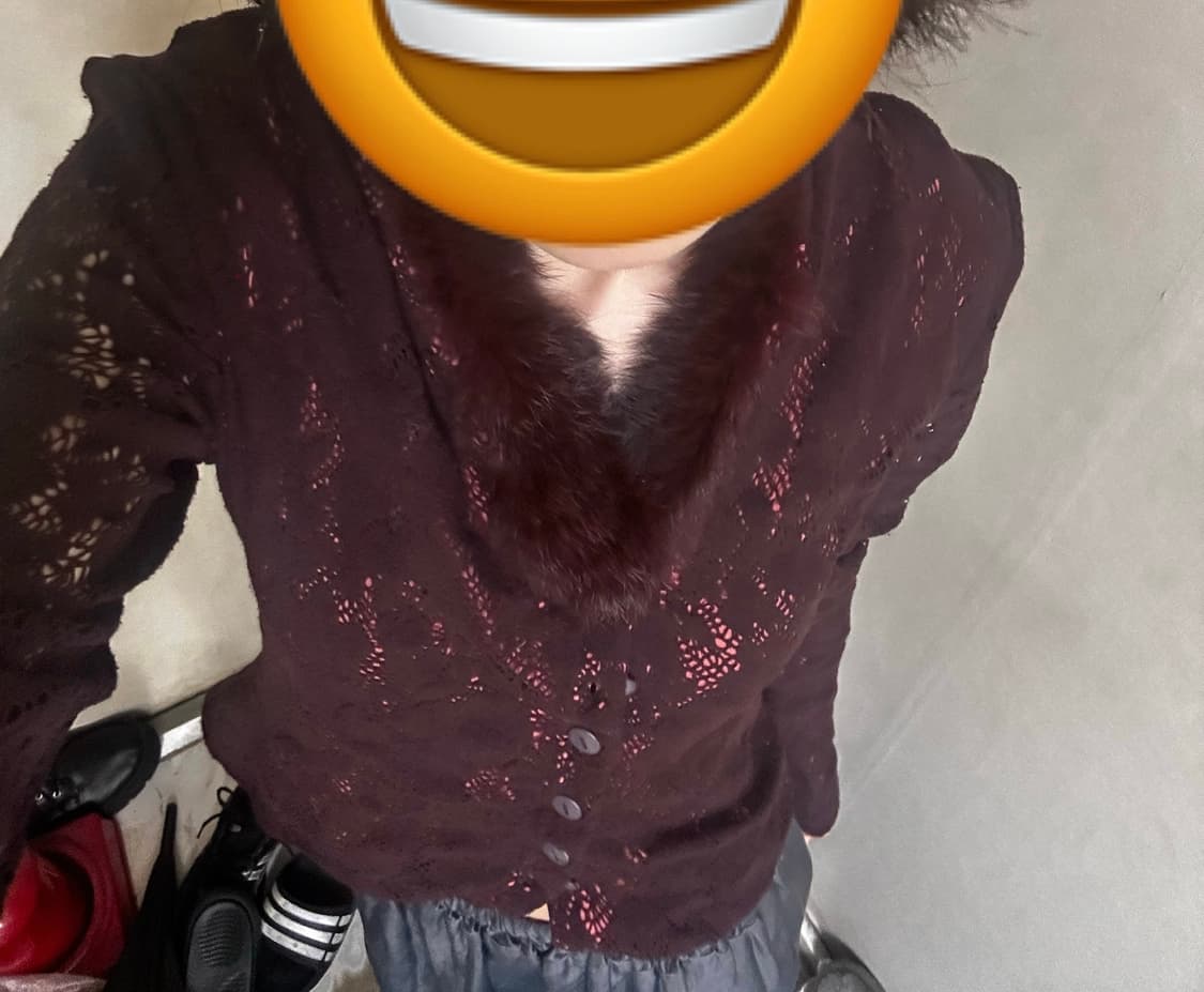 고스 카라 퍼 자켓 상품이미지1