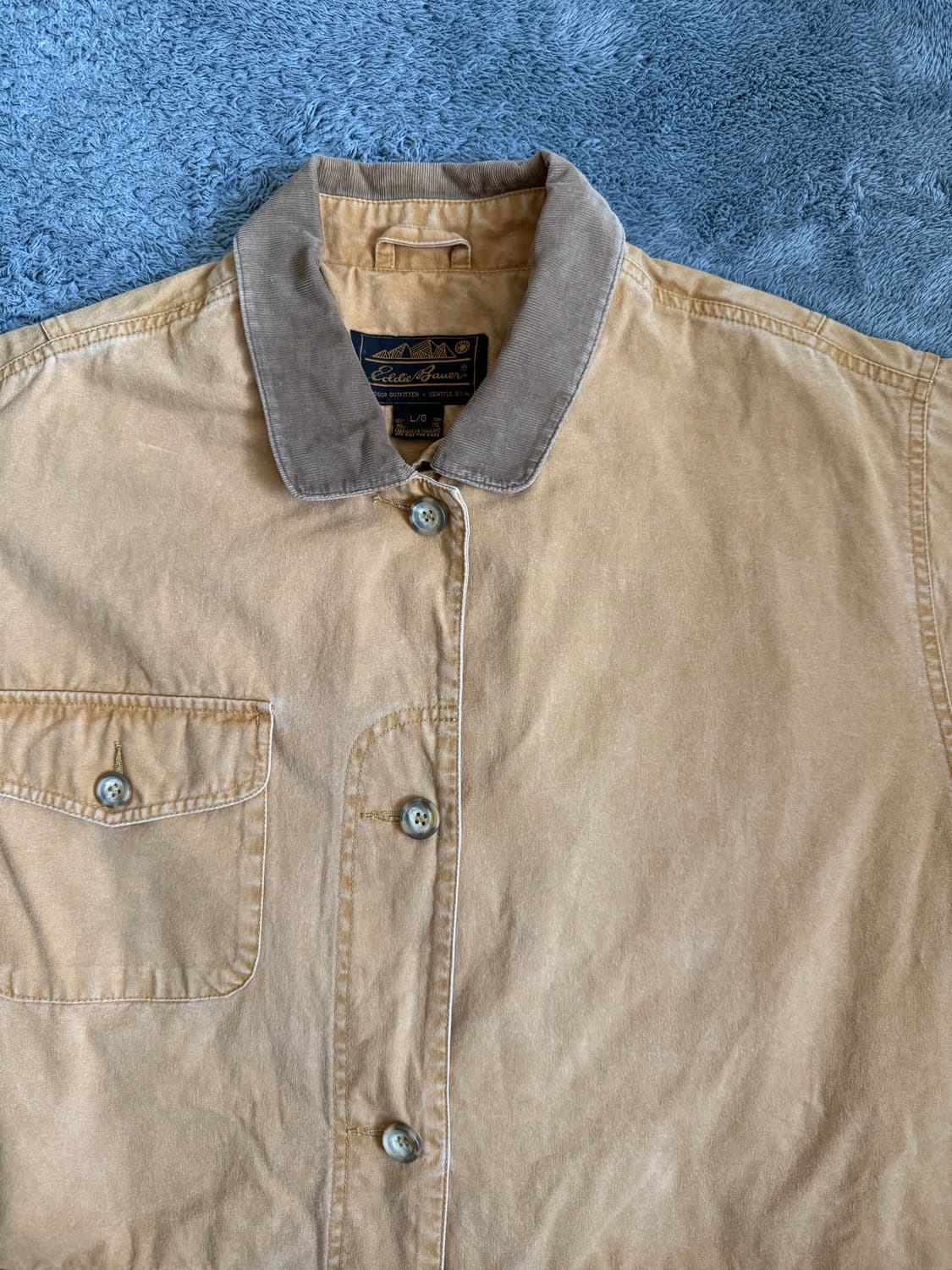 에디바우어 초어 코트 야상 L 상품이미지3