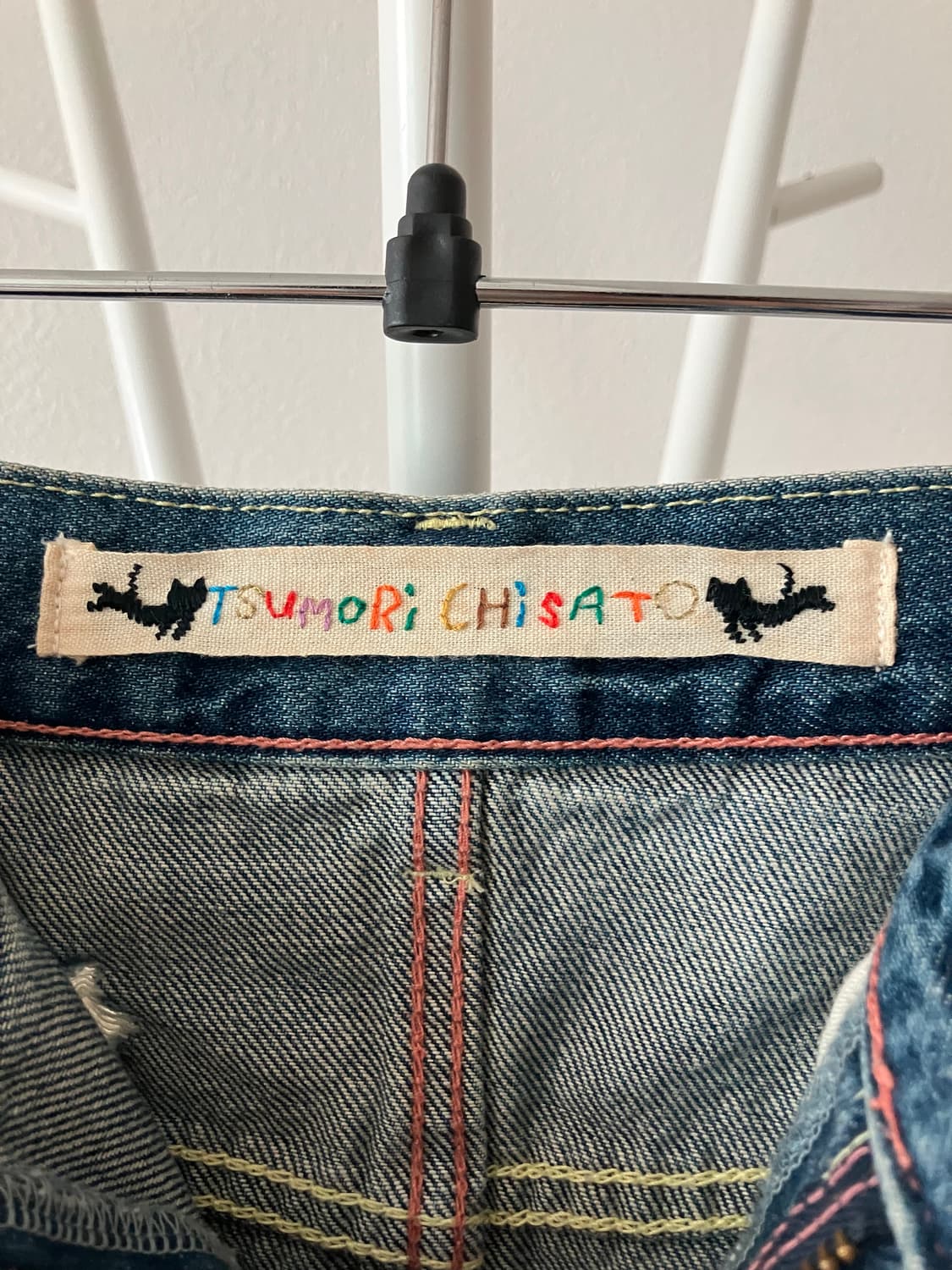 츠모리치사토 스티치 데님스커트 2사이즈 상품이미지7