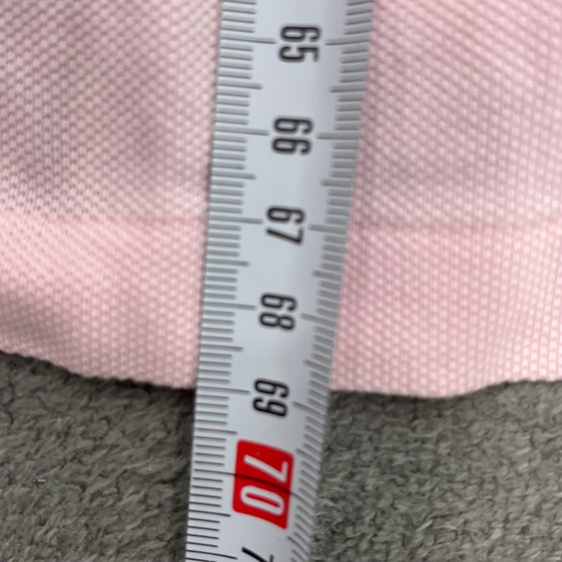 M 폴로 랄프로렌 핑크 반팔 카라 티셔츠 상품이미지8