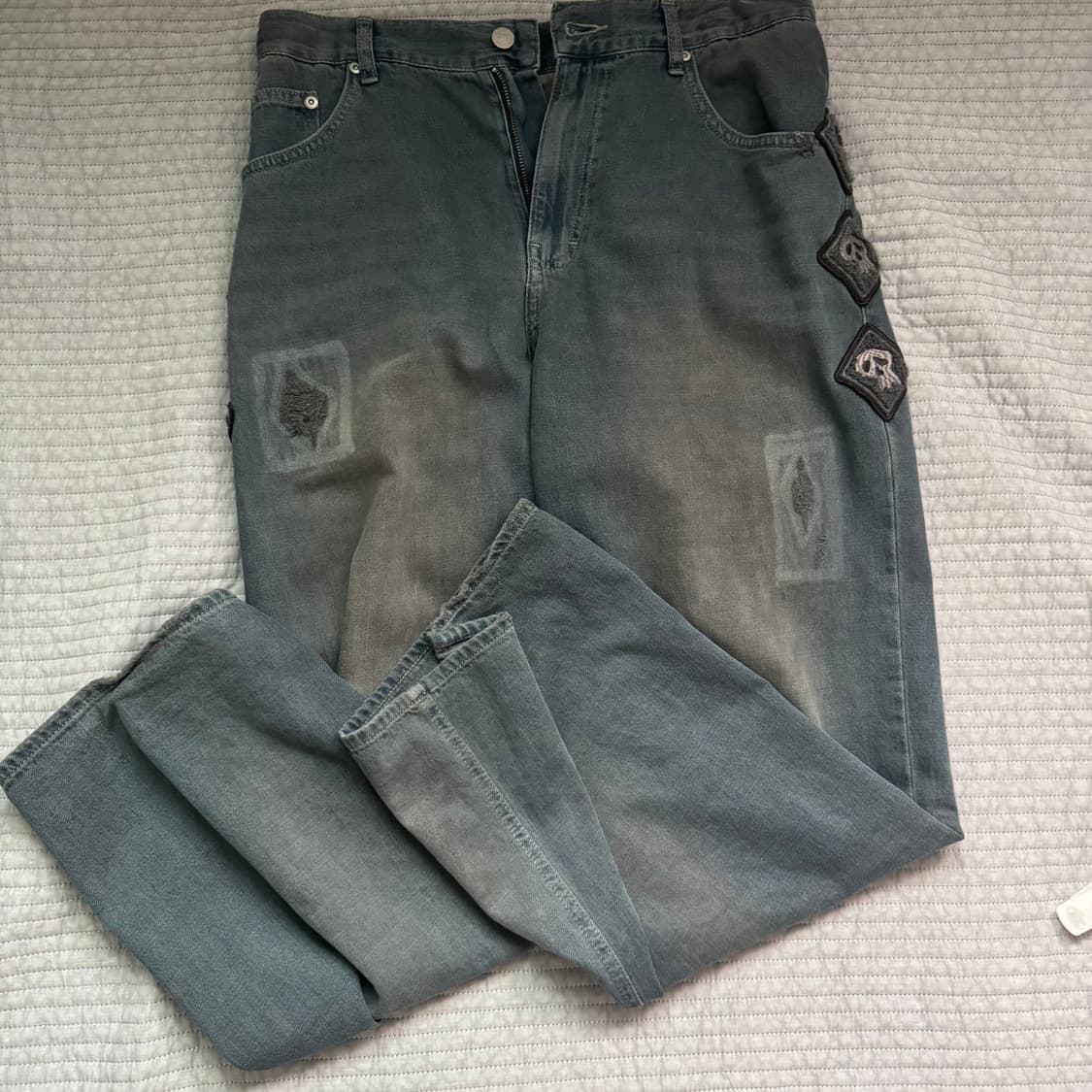 폴리테루 행크 데님 블루그레이 2사이즈 상품이미지2