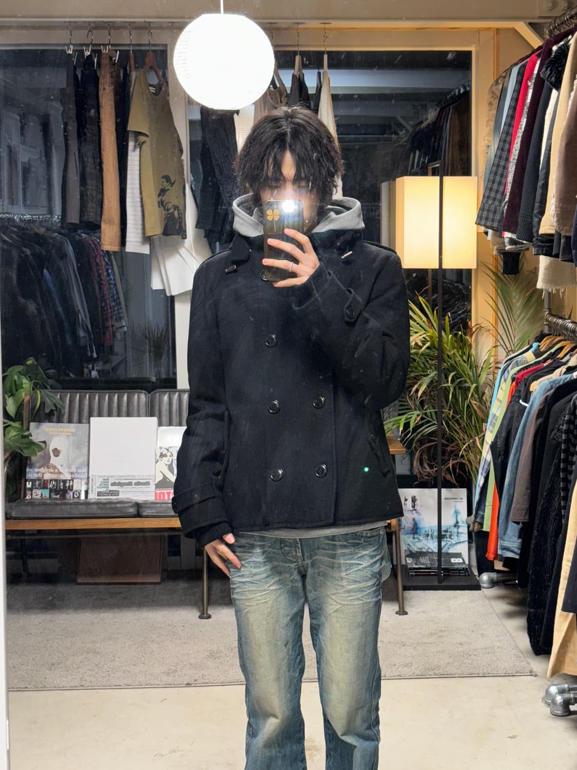 Pincponc 울 나폴레옹 후드 자켓 상품이미지3