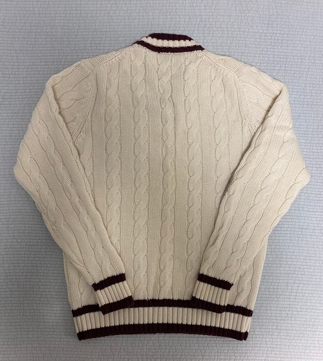 [M] 타미힐피거 크리켓 꽈배기 케이블 니트(아이보리) 상품이미지2