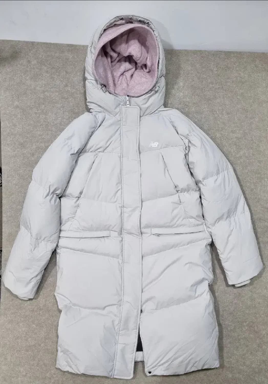 여성 90 뉴발란스 거위털 롱패딩 상품이미지7