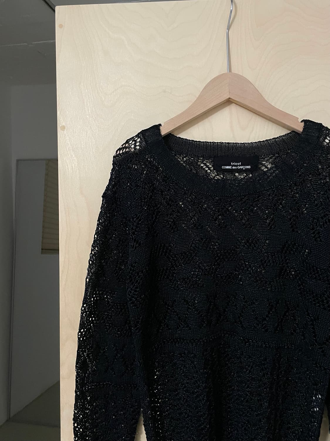 꼼데가르송 트리콧 니트 상품이미지3