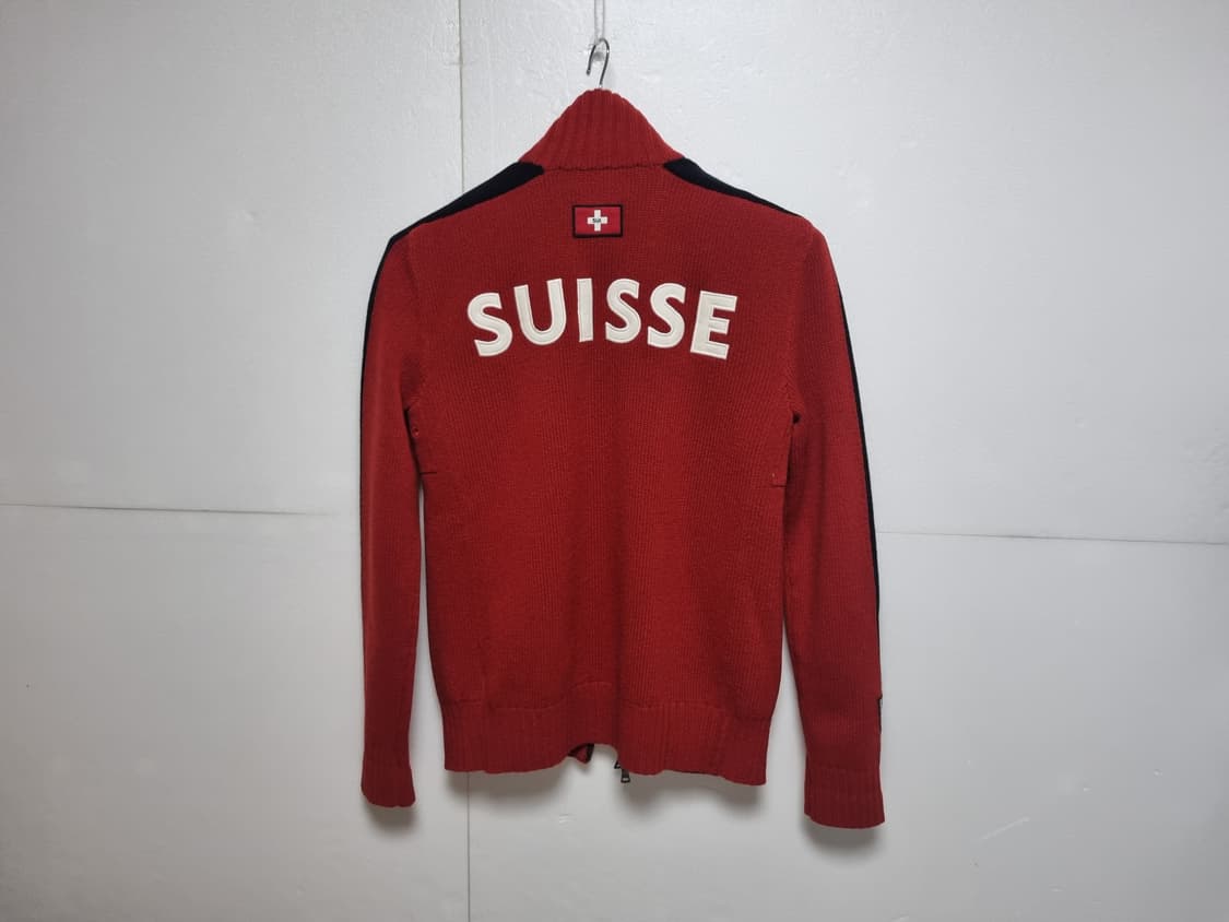 남성 POLO 폴로 랄프로렌 빅포니 스위스 램스 울 WOOL 니트 집업 상품이미지3