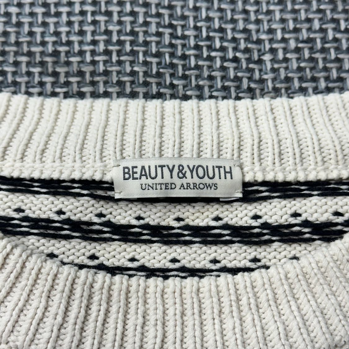 뷰티앤유스 유나이티드애로우즈 니트(L) 상품이미지7