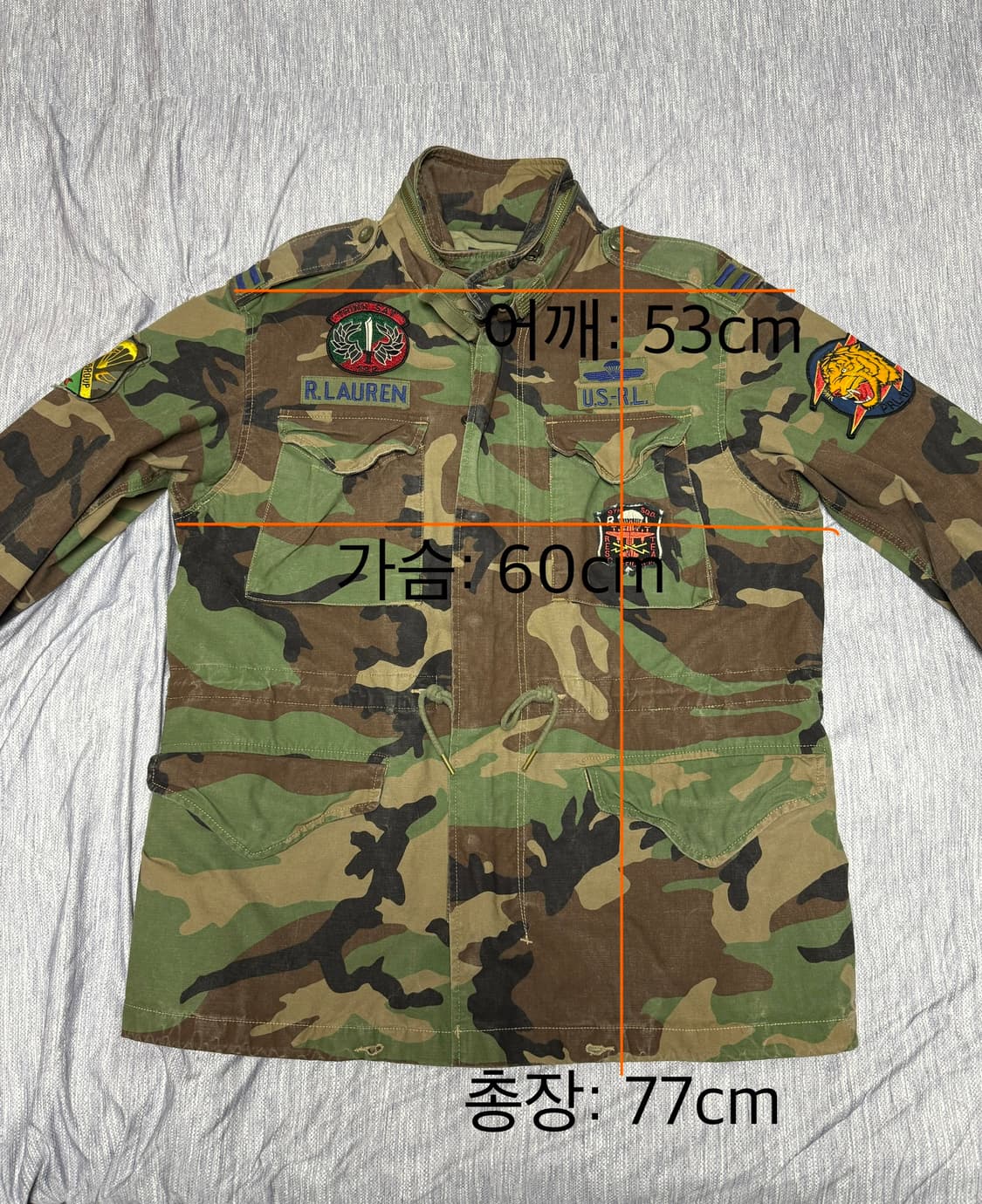 폴로 랄프로렌 카모 M65 야상 상품이미지1