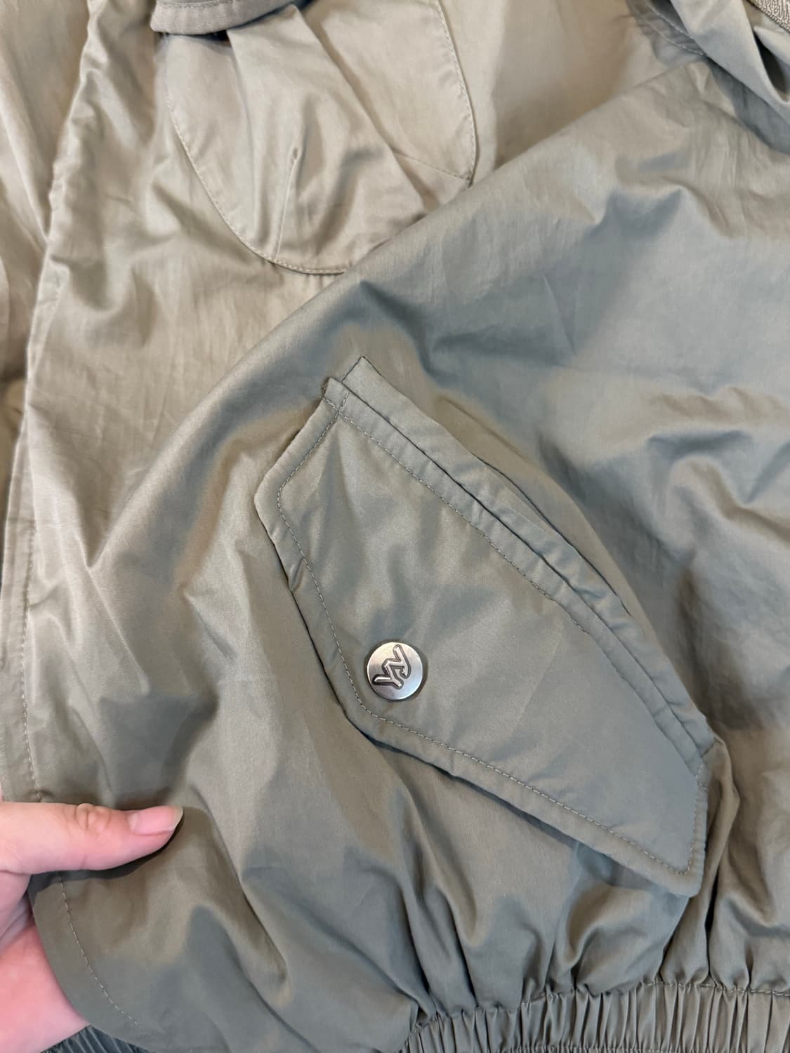 오픈와이와이 봄버자켓 카키 m 상품이미지3