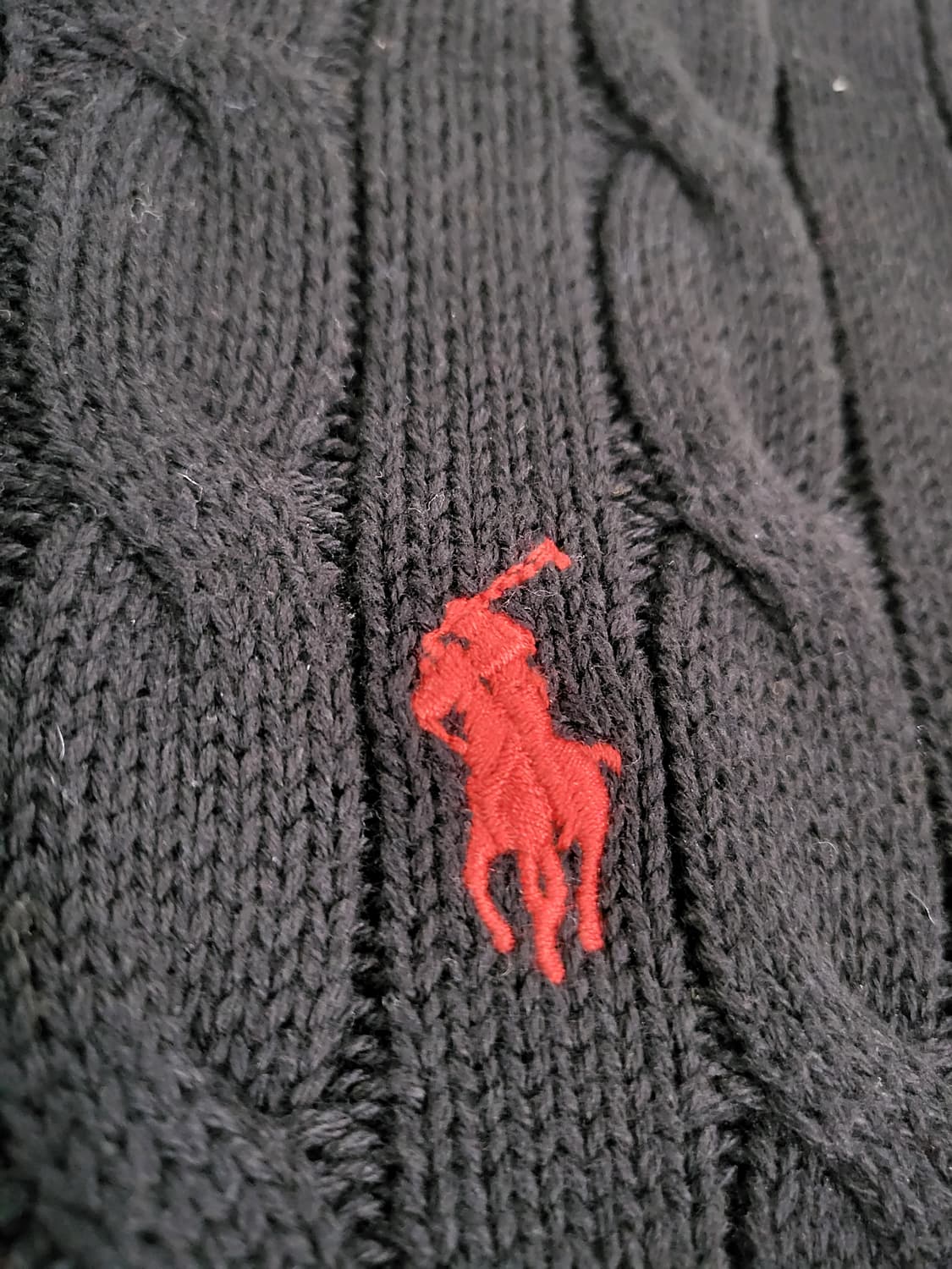 폴로 정품 케이블 니트 상품이미지7