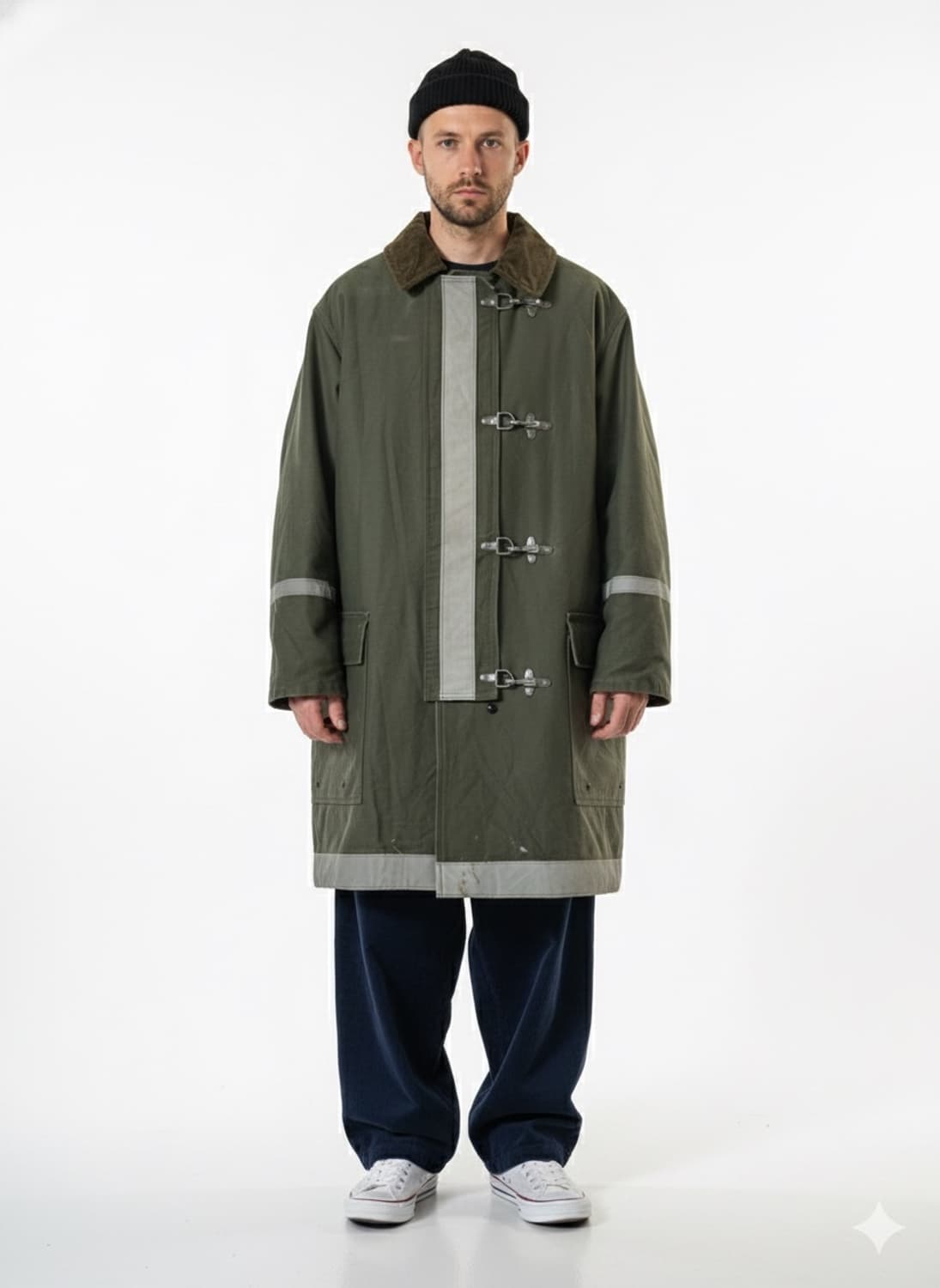 80년대 미군 COAT, FIREMEN'S 덕코트 & 울 라이너 세트 상품이미지1