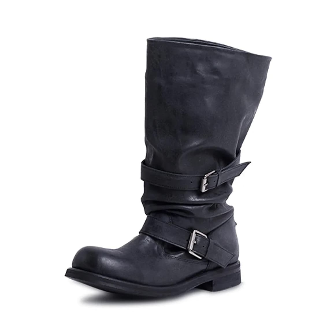 네거티브 쓰리 슬라우치 부츠 워시드 블랙 Washed Black 상품이미지2