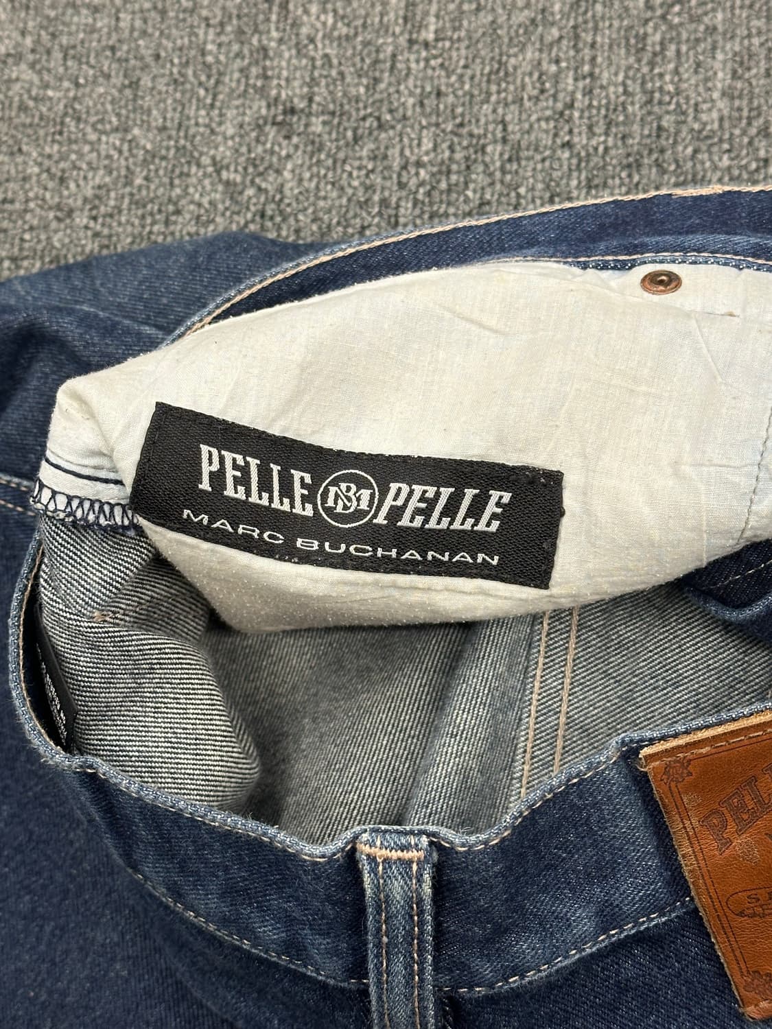 32)Pelle Pelle Inc. 빈티지 중청 데님 팬츠 상품이미지6