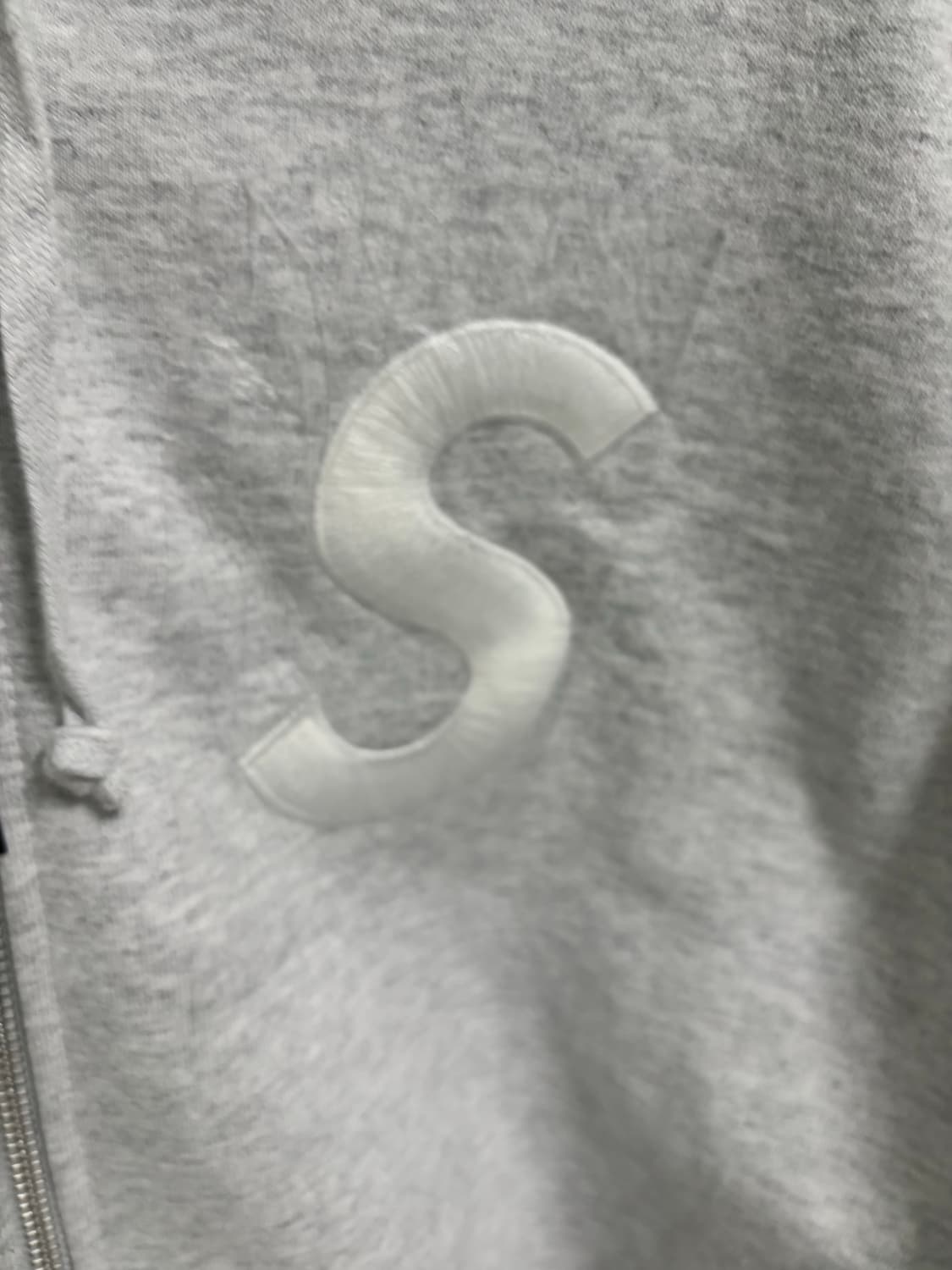 슈프림 S로고 후드 집업 (xl) 상품이미지2