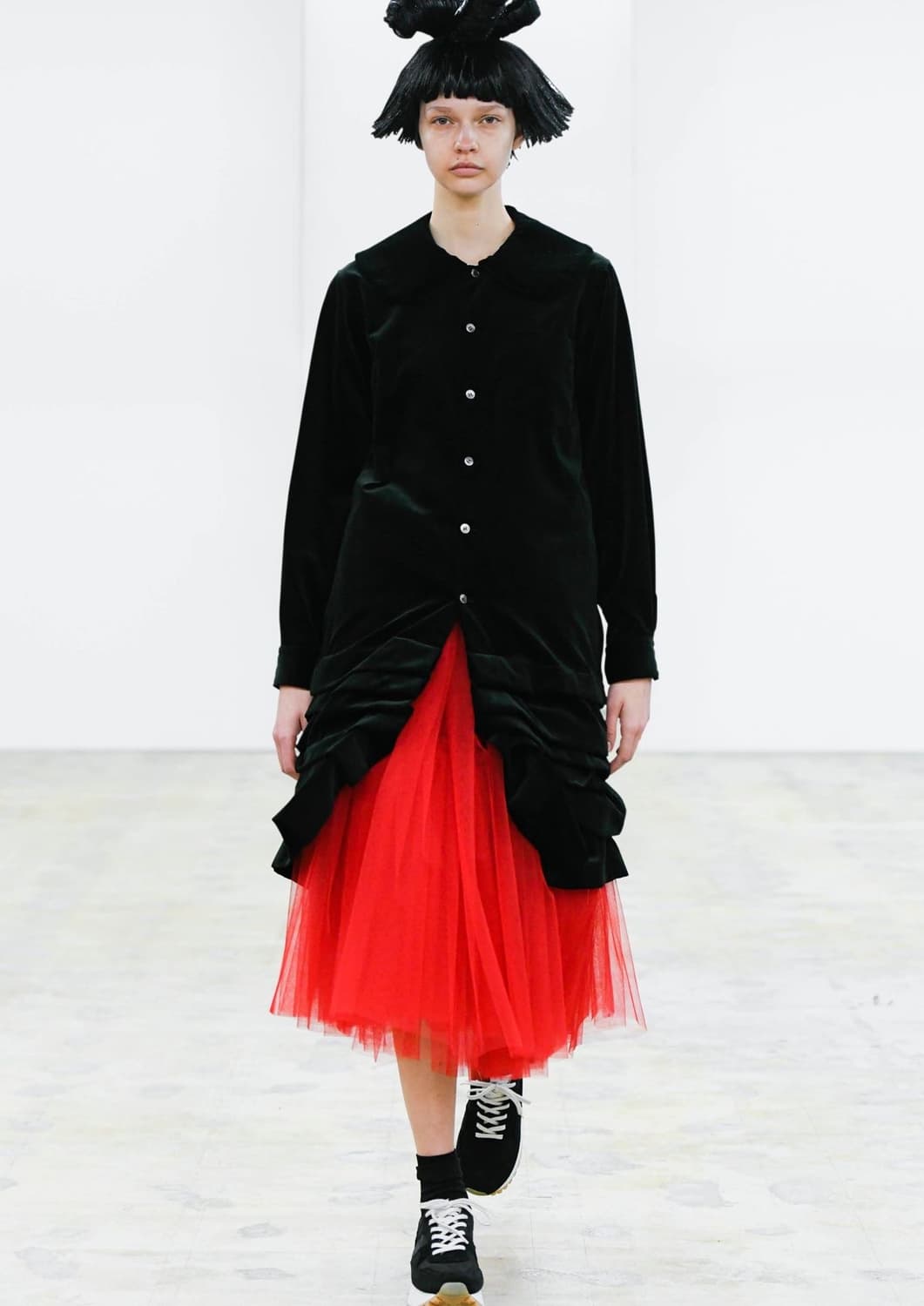 Comme des garcons*2 tulle skirt red 상품이미지9