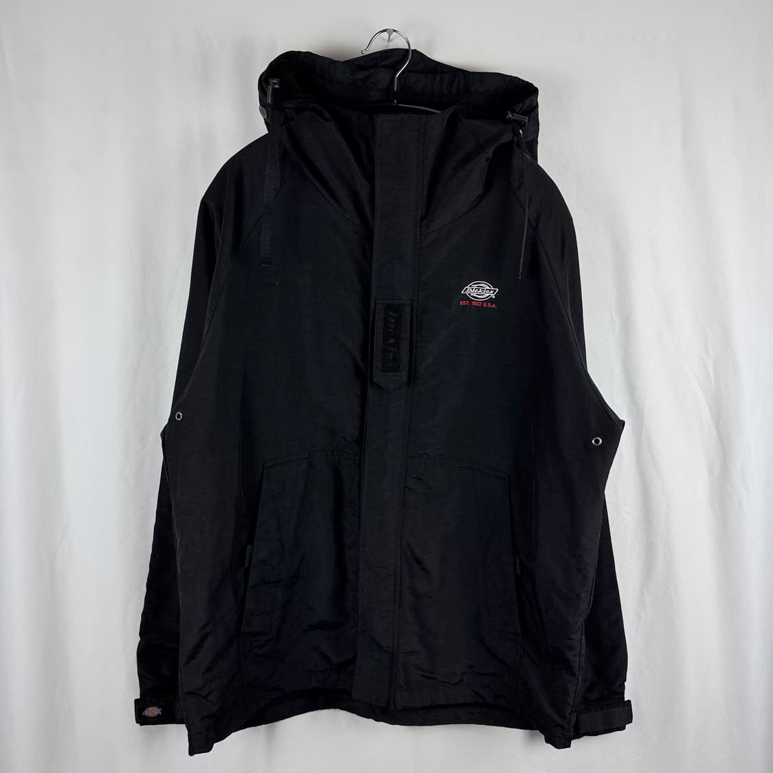 (M) 디키즈 나일론 바람막이 블랙 상품이미지2