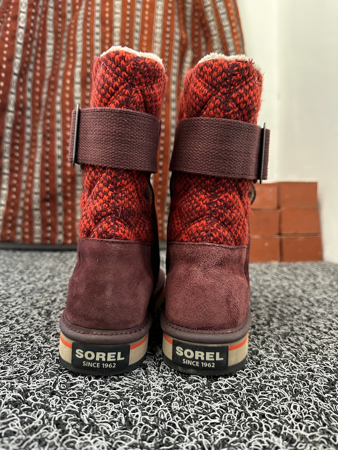 Sorel 여성 부츠 버건디 230mm 상품이미지3