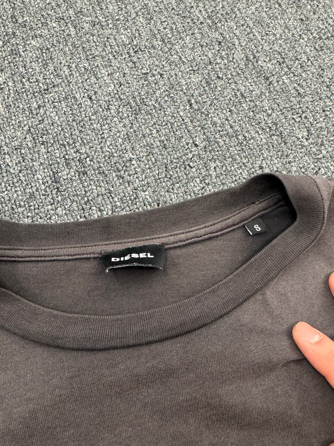 S)디젤 빈티지 양팔 자수 포인트 롱슬리브 상품이미지9
