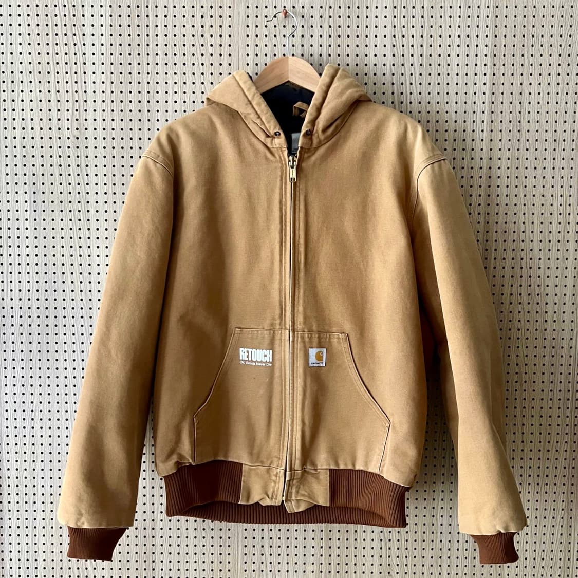 칼하트 엑티브 캔버스 자켓 ‘리터치 프린팅’ 상품이미지2