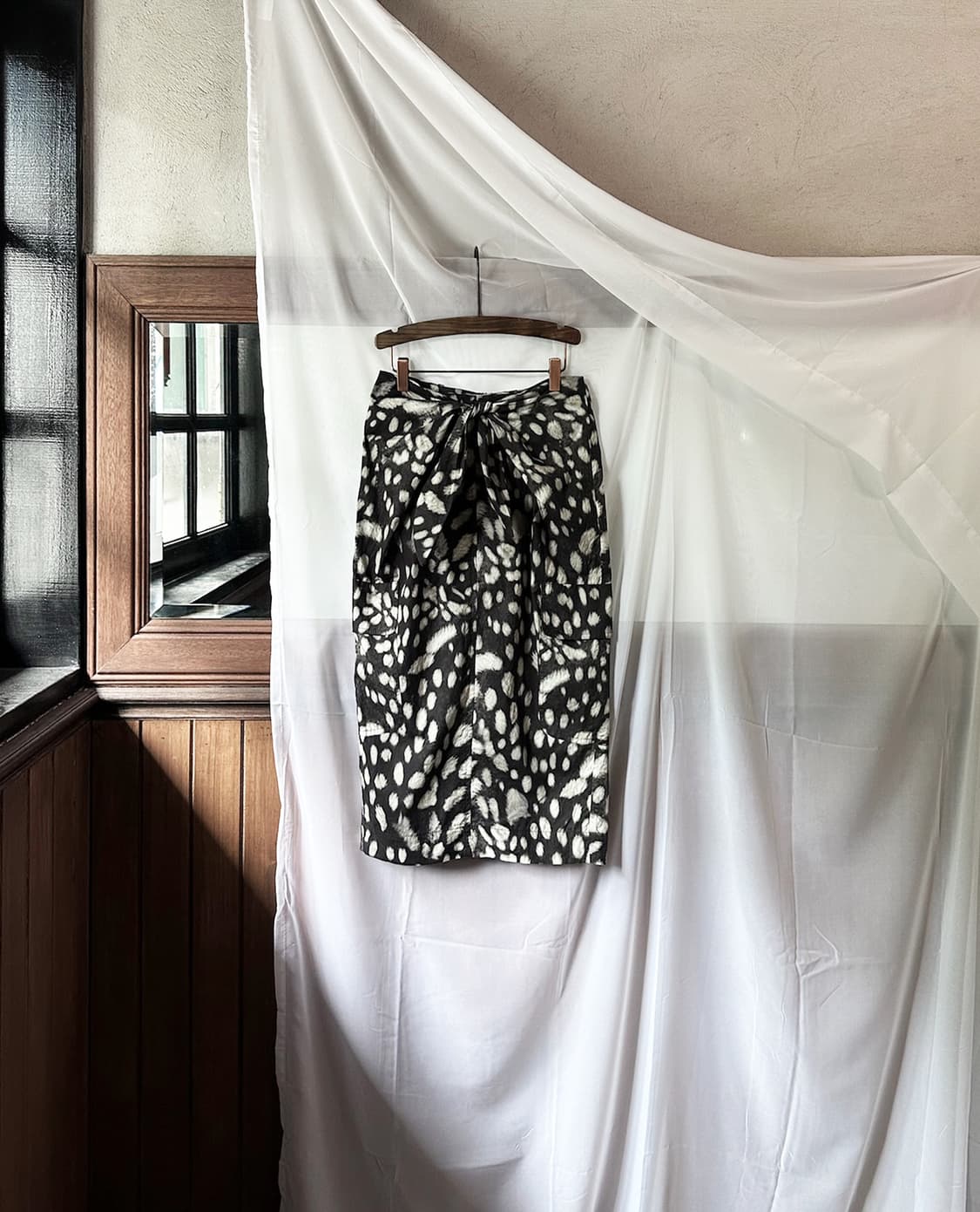 MAX MARA leopard tie skirt 상품이미지7