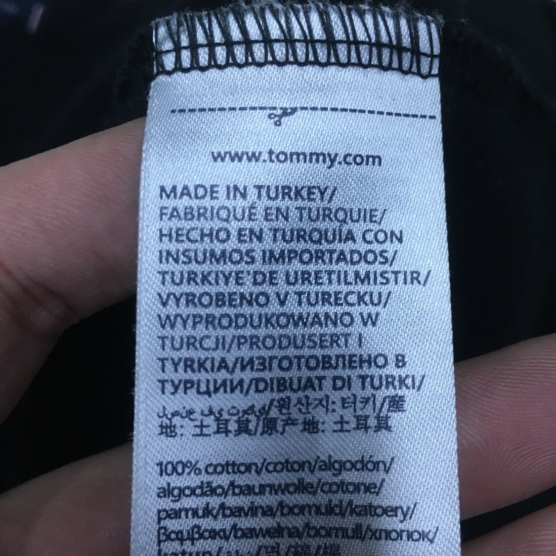 타미 빅로고 맨투맨 CC05 상품이미지3