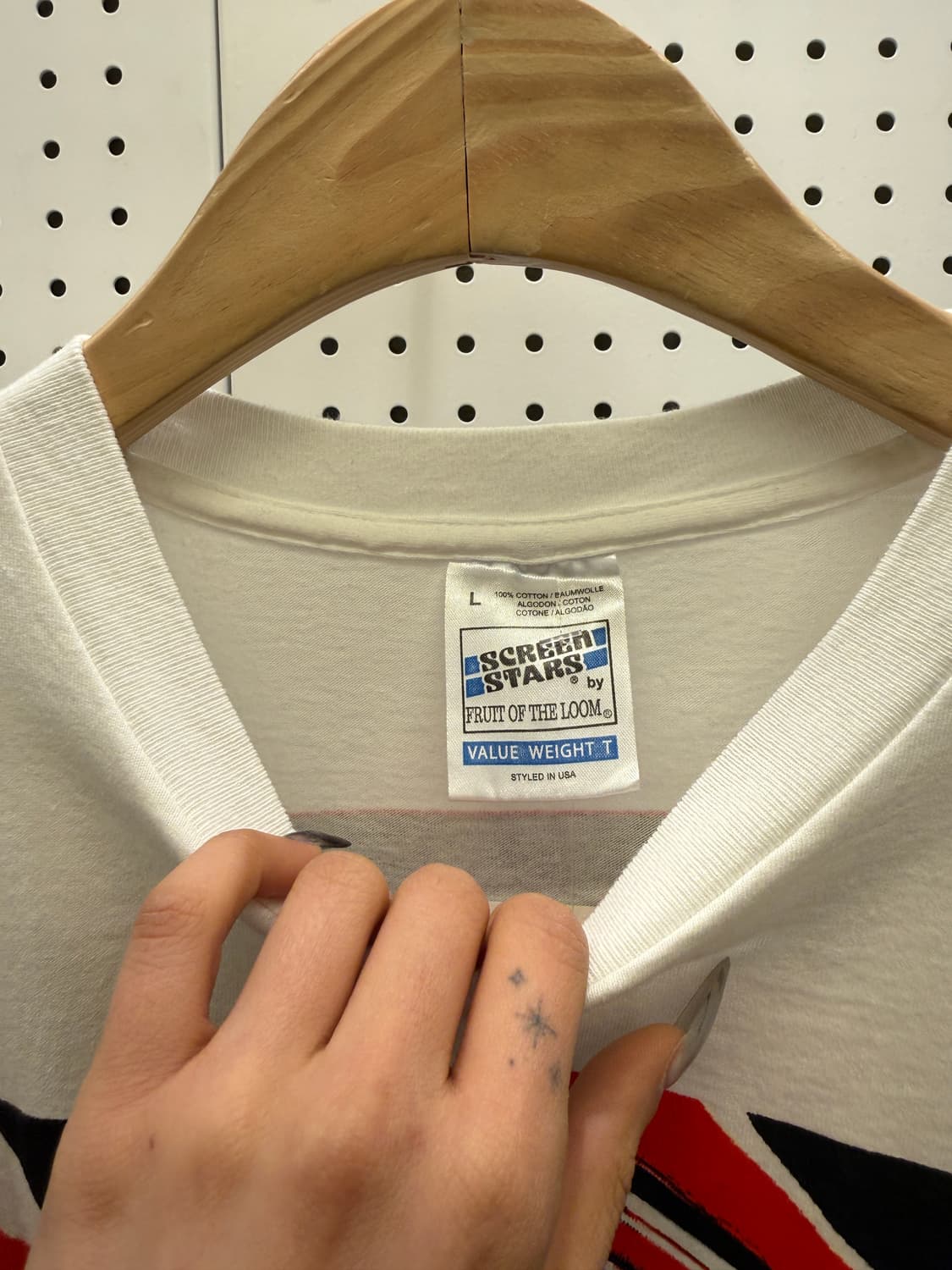 Oasis 온 투어 그래픽 반팔 티셔츠 U1005 상품이미지5