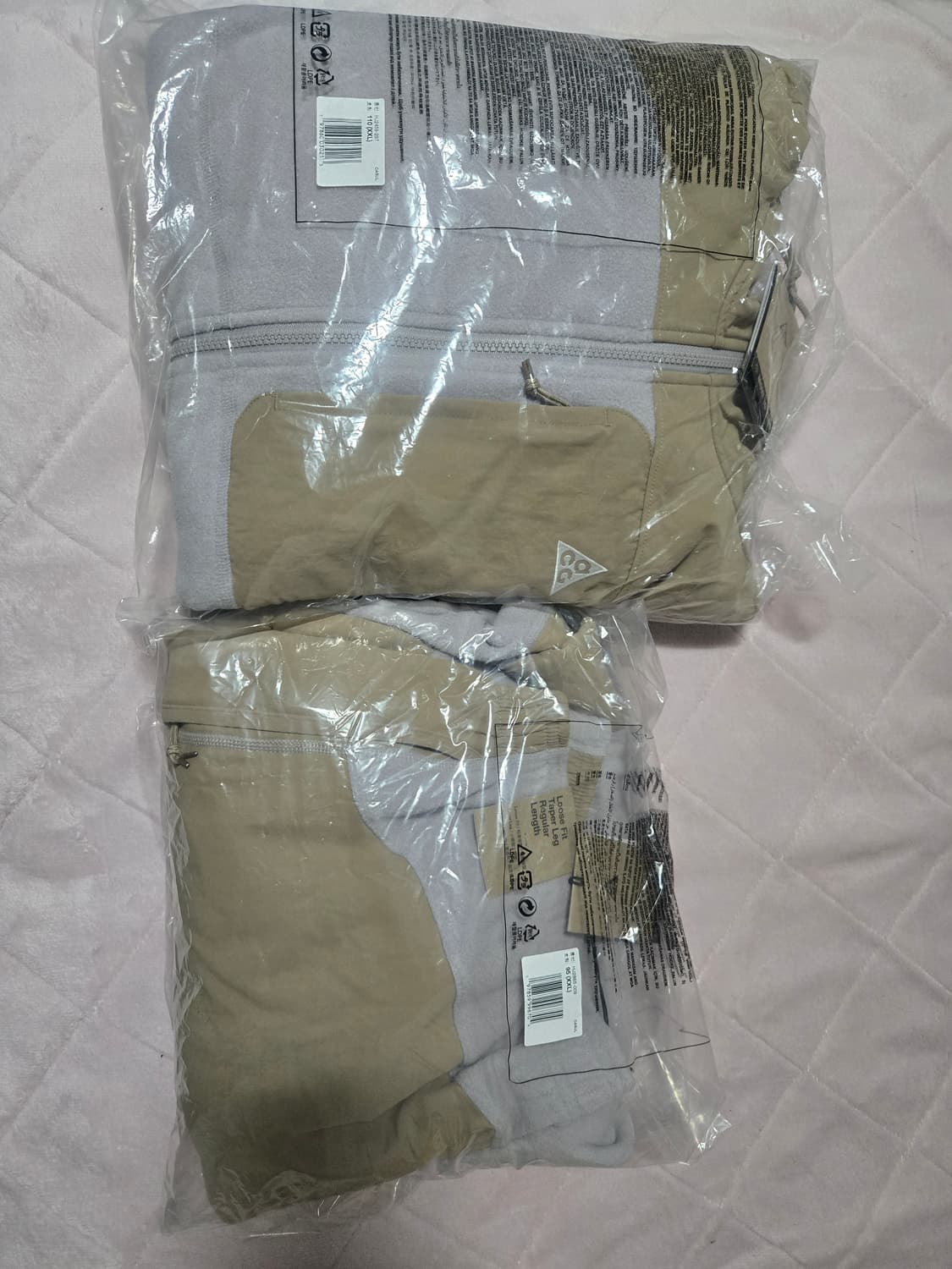 (새상품)나이키 acg 폴라텍 후드 후리스+펜츠 XXL 팝니다 상품이미지4