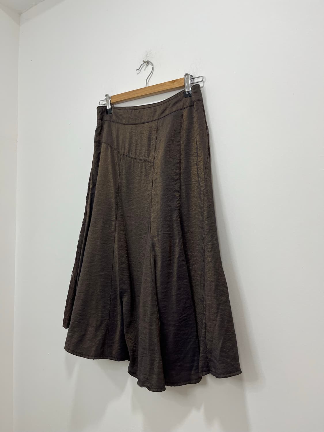 일본 빈티지 플라워 레이스 레이어드 롱스커트  상품이미지6