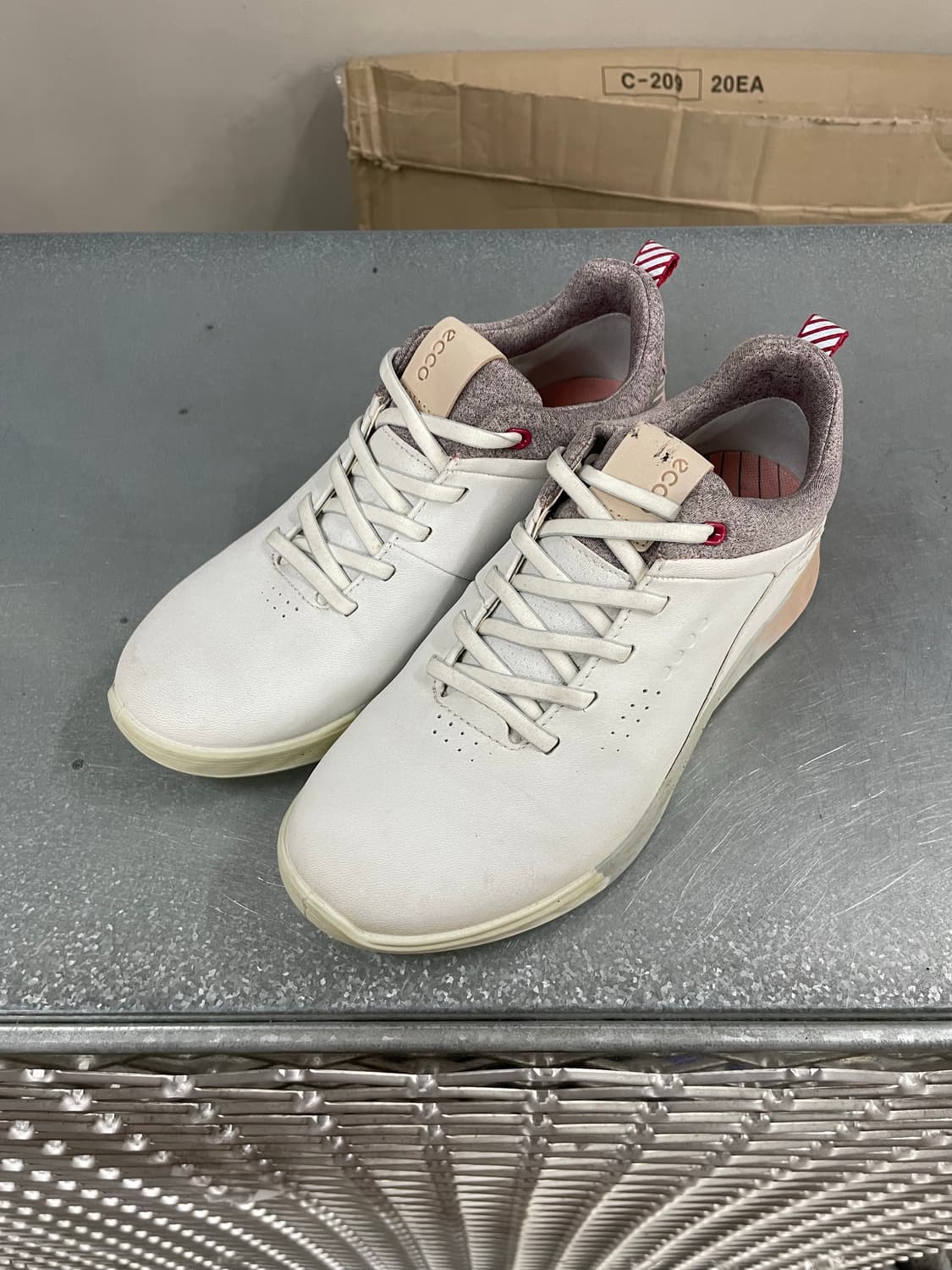 에코 골프 S-쓰리 레더 고어텍스 슈즈 225 상품이미지2