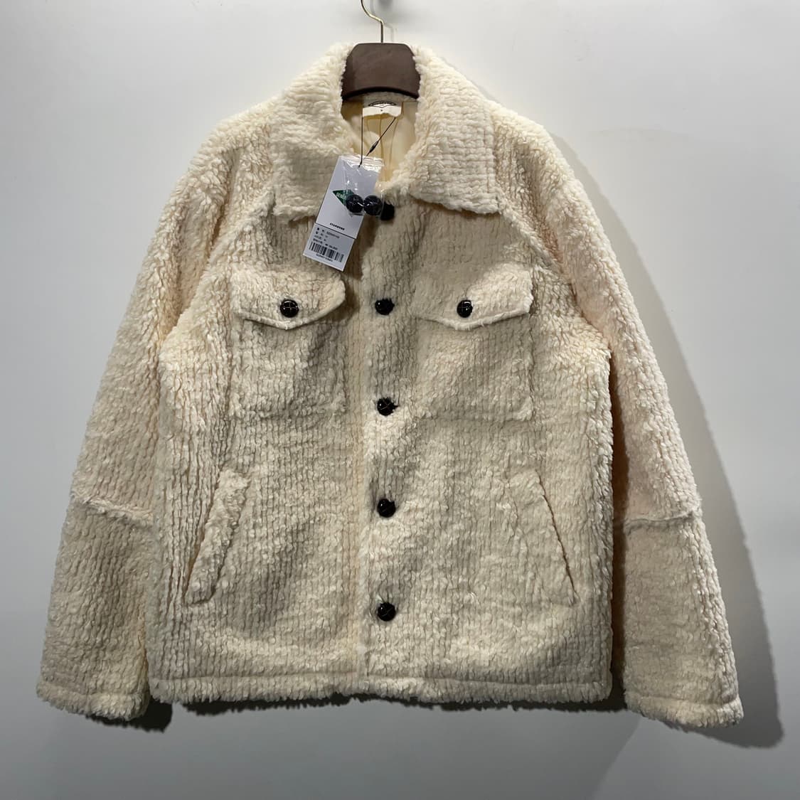 새상품 제너럴아이디어 루즈핏 뽀글이 자켓 상품이미지1