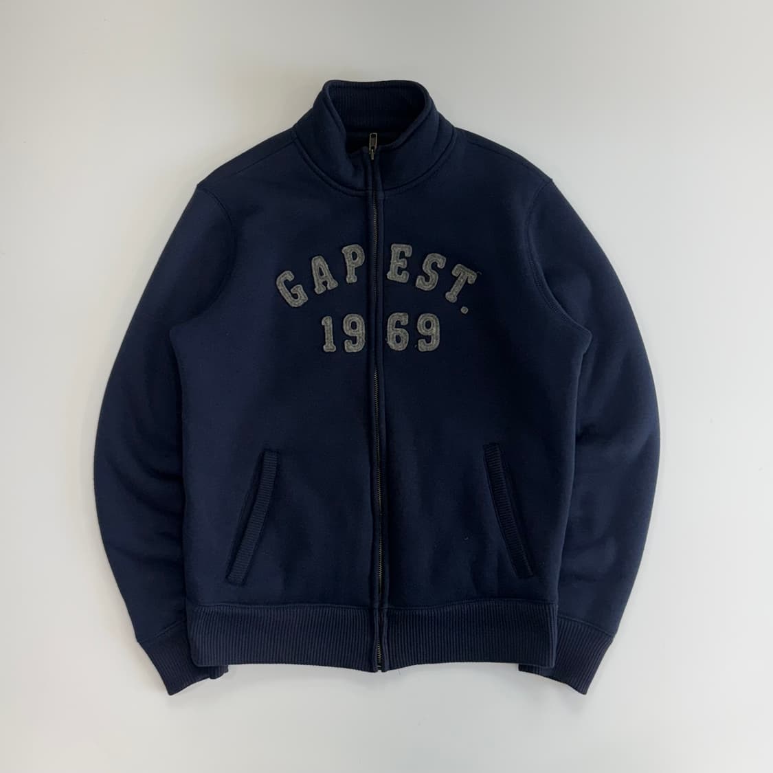 Gap 갭 기모 네이비 후드집업  상품이미지3