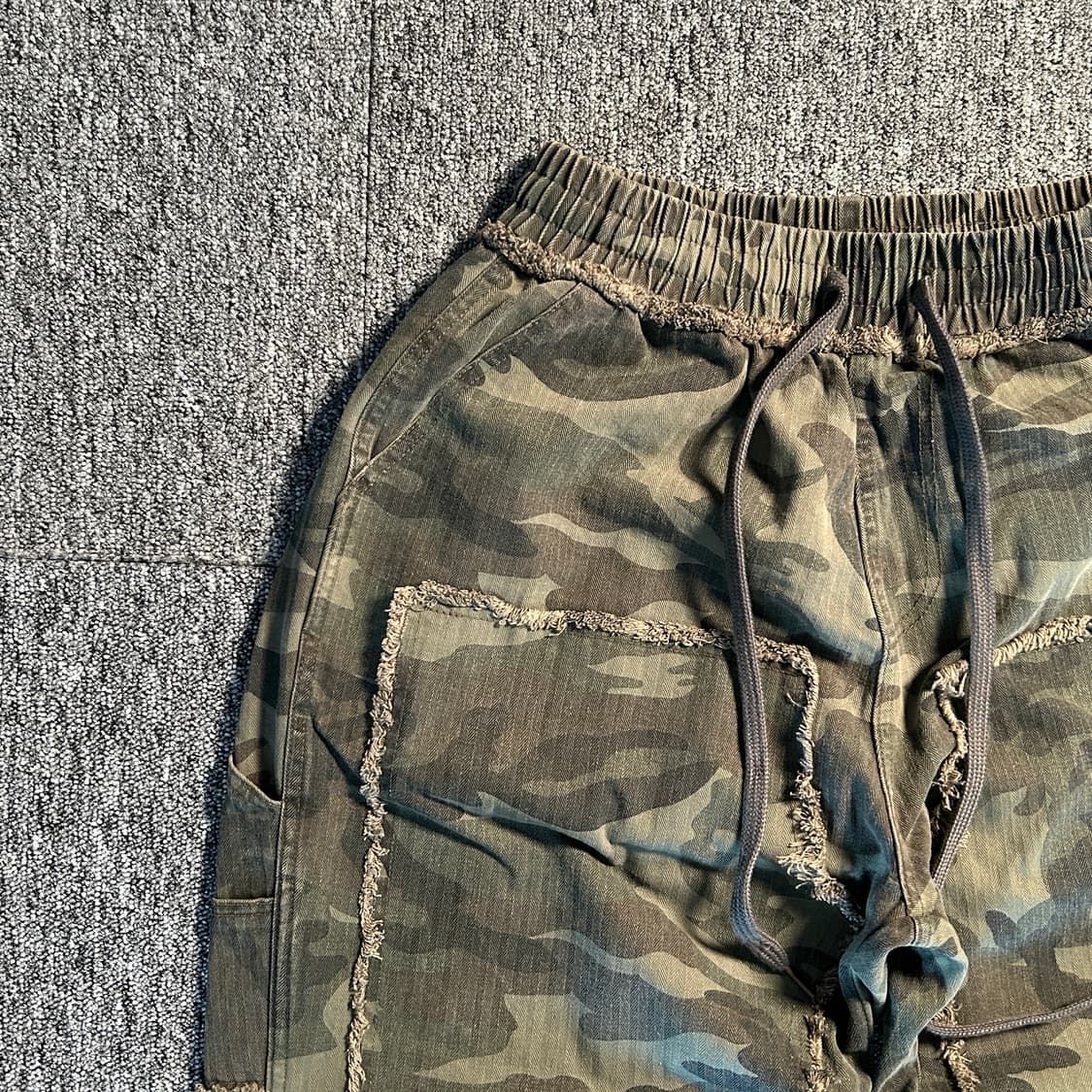 테이크이지 헤링본 카모 카펜터 팬츠 상품이미지3