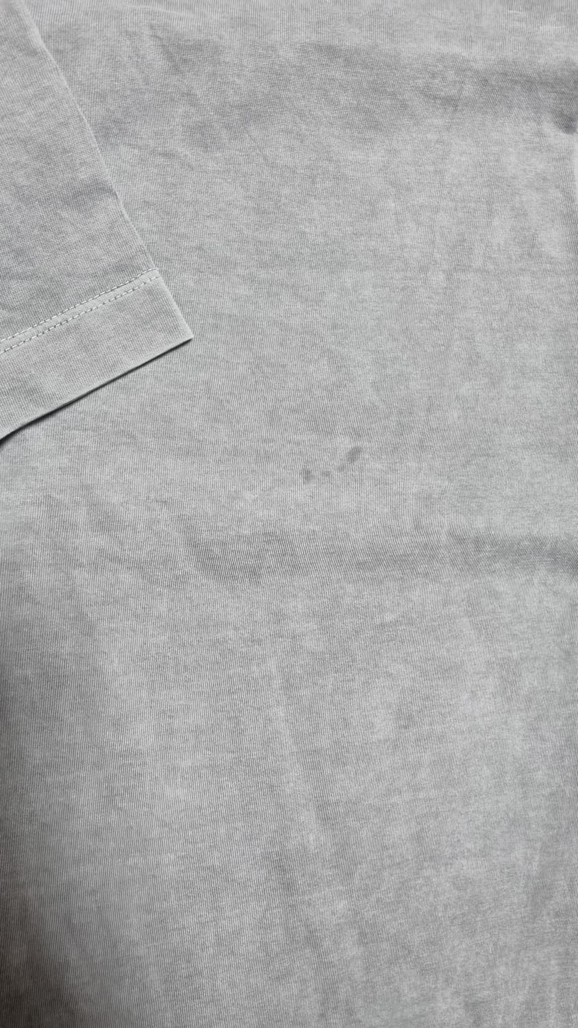 3 폴리테루 휴먼인덱스 레귤러 티셔츠 다이드 퍼플그레이, 그레이 2장 상품이미지10