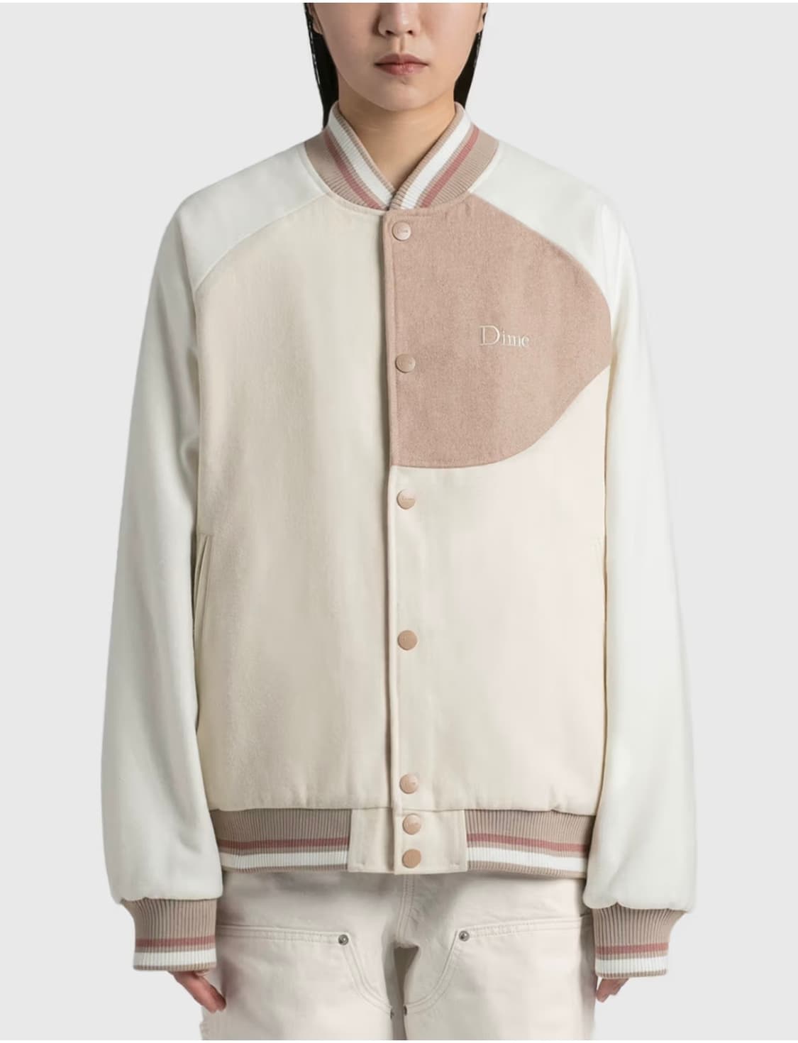 Dime 바시티 자켓 L size 상품이미지1