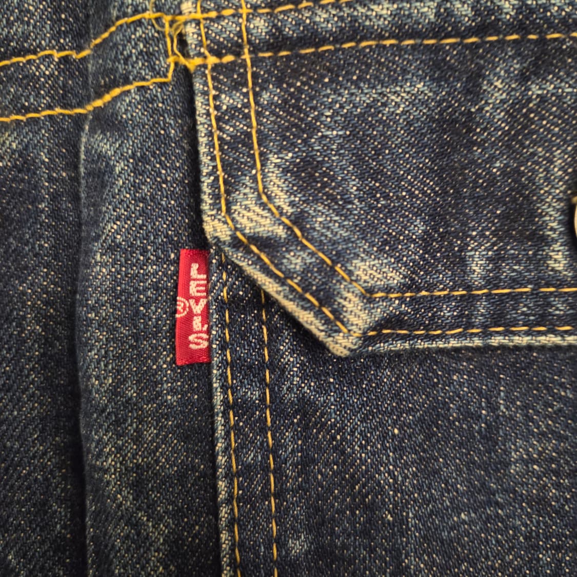 리바이스 lvc 2세대 데님자켓 36 71507 타입투 상품이미지3