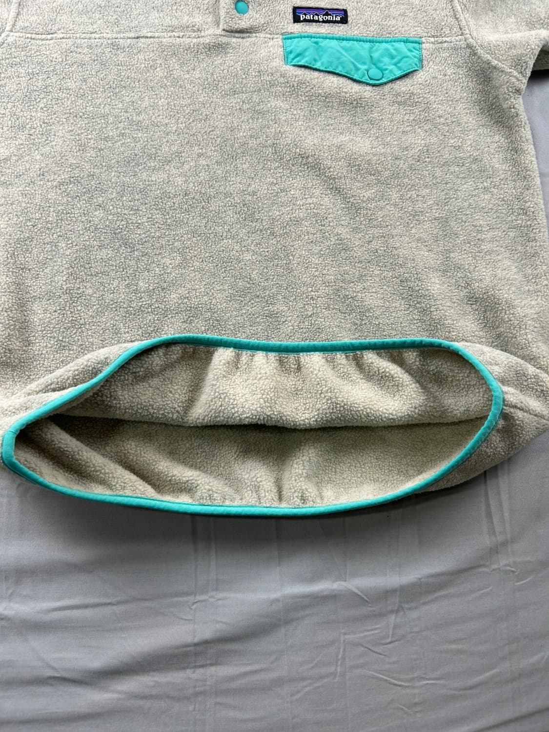 00s 파타고니아 신칠라 스냅-T 오트밀 상품이미지4