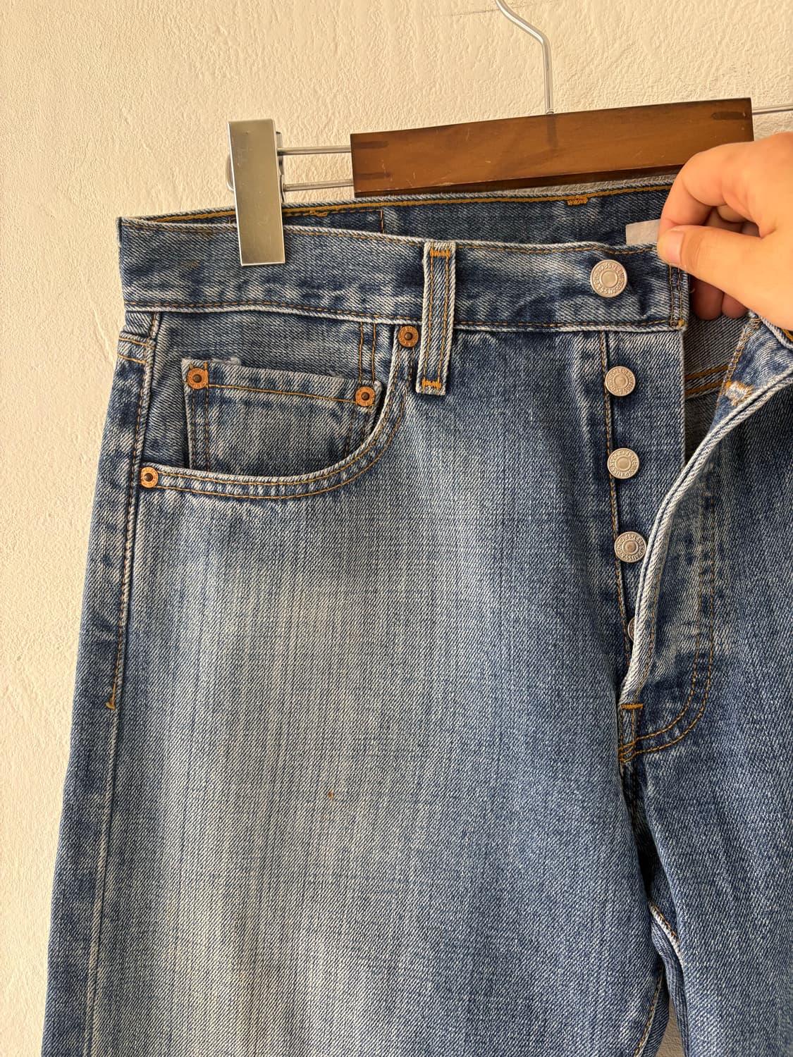 90's vtg Levi's 501 Denim Pant. 상품이미지3