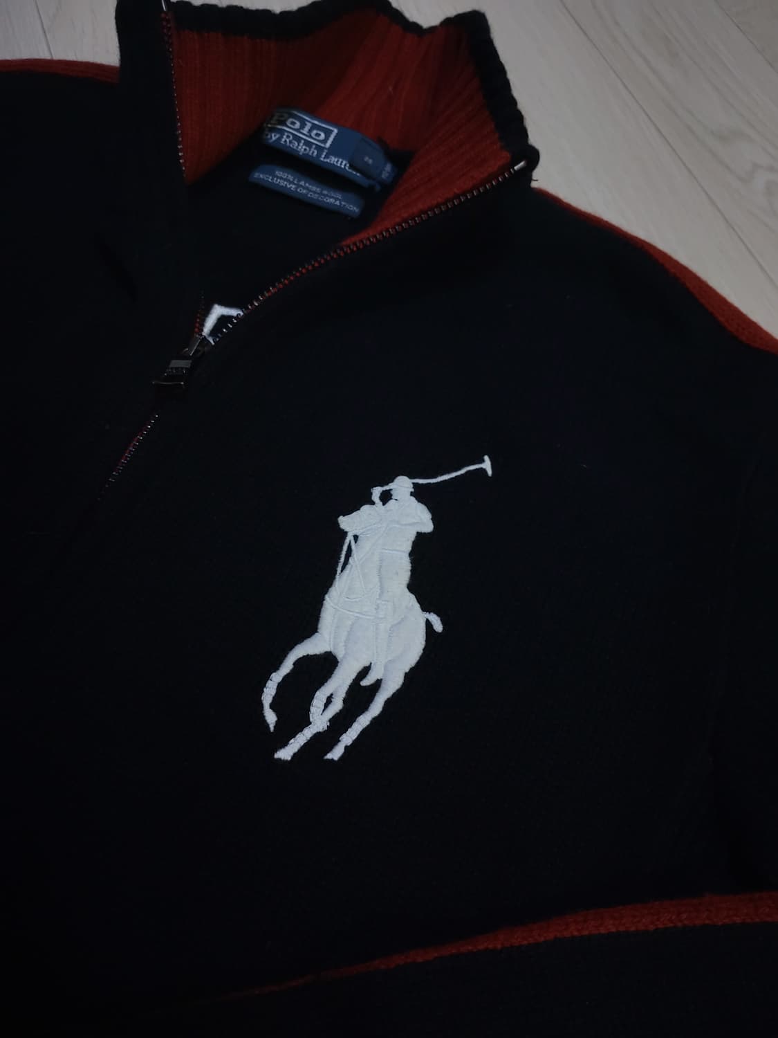 폴로 빅포니 usa 니트집업 상품이미지1