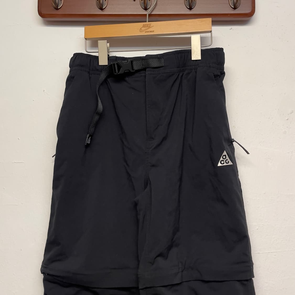 나이키 (키즈/우먼) 스미스 써밋 카고 블랙 팬츠   상품이미지3