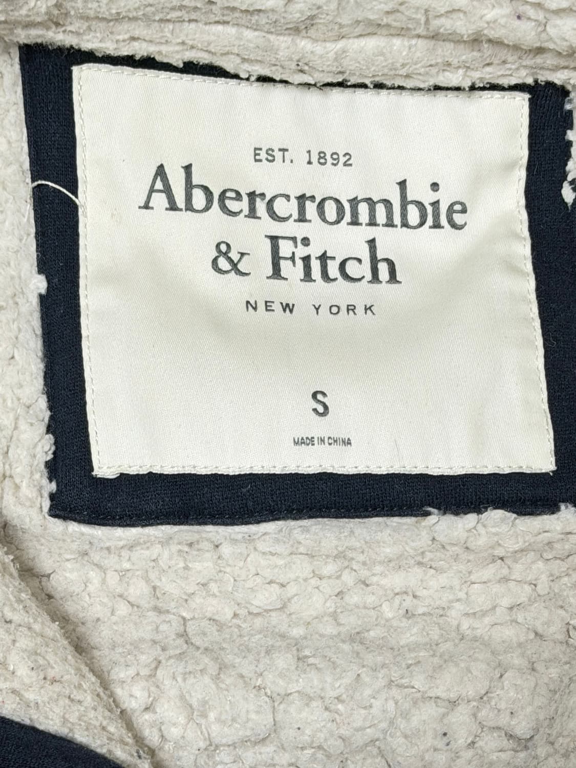 아베크롬비 양털 후드집업 상품이미지4