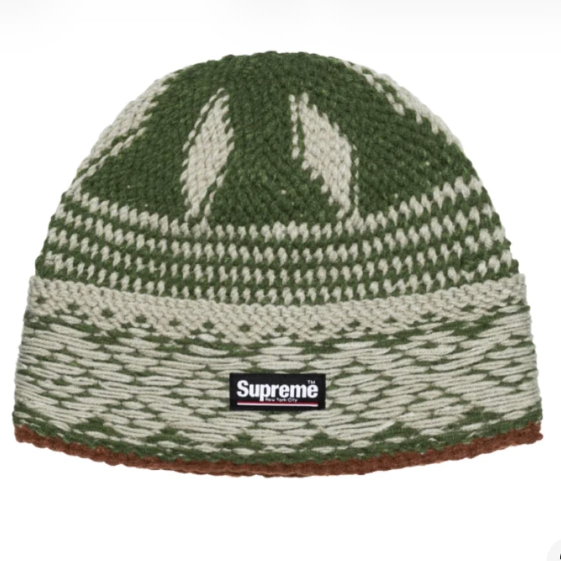 슈프림 다이아몬드 비니 그린 - 24FW 상품이미지1