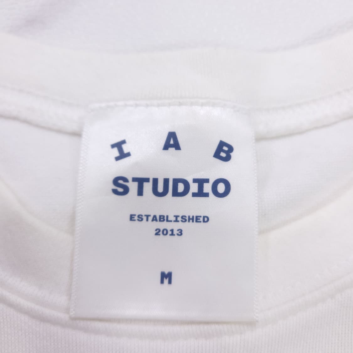 아이앱 스튜디오(IAB STUDIO) 반팔 티셔츠 화이트  95 상품이미지7