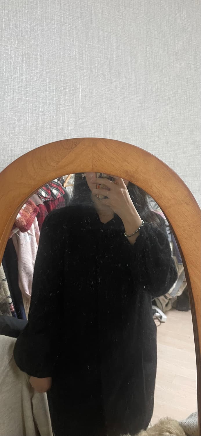 모리걸 빈티지 도쿄모리 블랙 코트 🖤🖤 상품이미지5